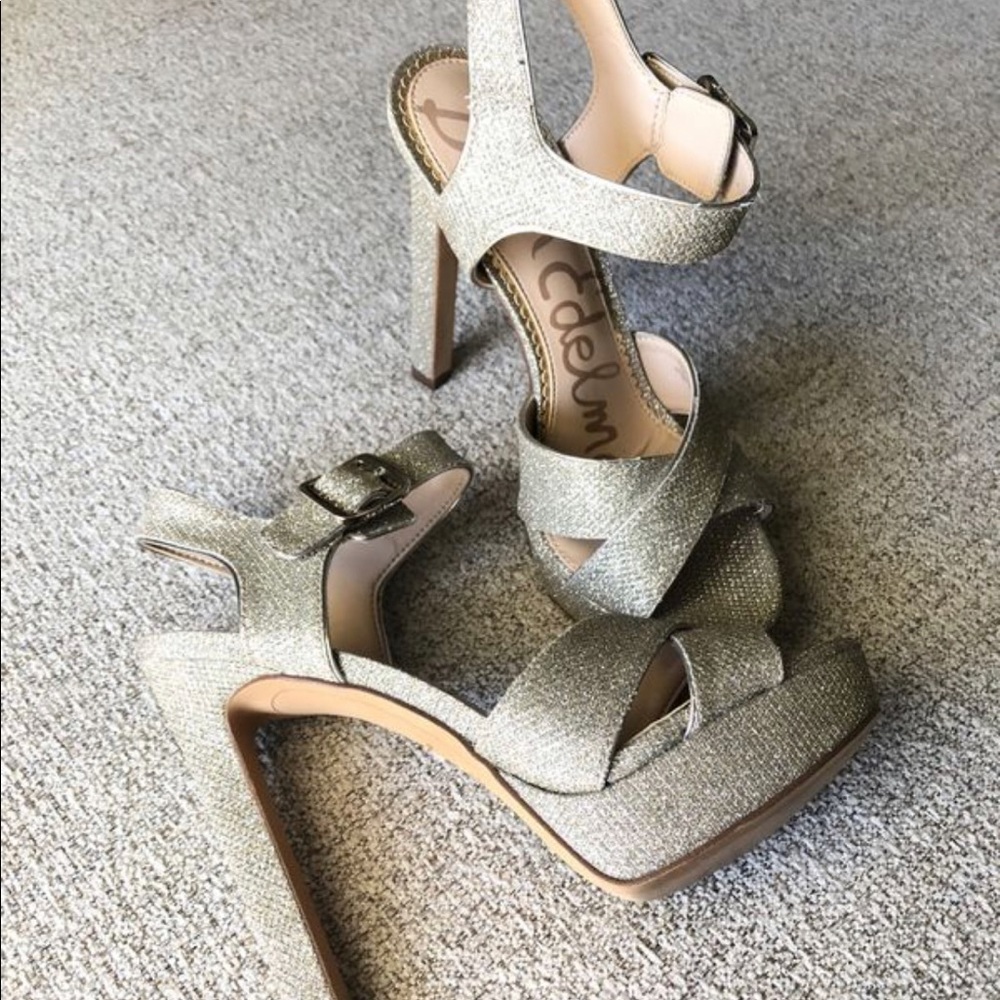 Sam Edelman Womens Jordan Jute Glitz